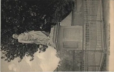 Old postcard AK Gap statue Baron Ladoucette FRANCE (1210756)