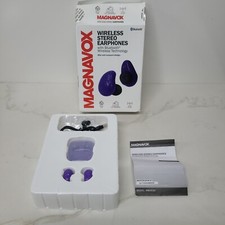 Magnavox Wireless Stereo Earphones with Bluetooth Wireless Technology Purple