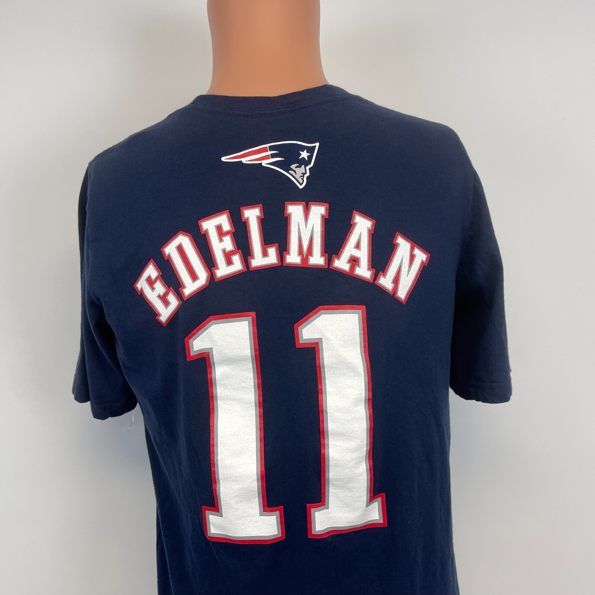 New England Patriots Edelman ユニフォーム 11番 Julian Edelman #11 New England Patriots Super Bowl LI 51