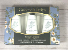 Crabtree Evelyn Hand Therapy Lotion 3-Pack Gift Set Nantucket Briar