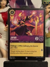 Disney Lorcana 4 Jafar Wicked Sorcerer 45/204 The First Chapter Common