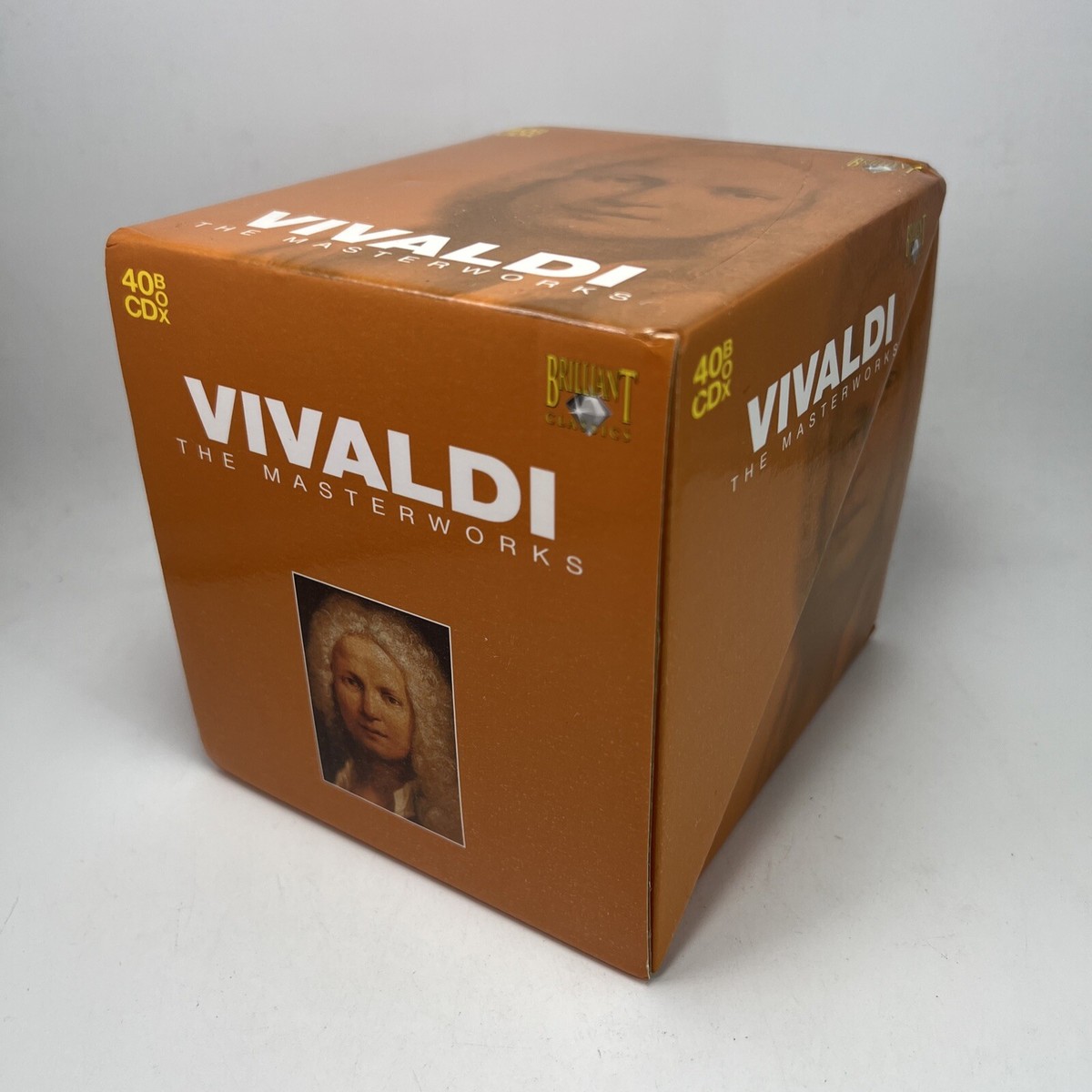 ANTONIO VIVALDI The Masterworks 40 CD boxed set Decca Brilliant
