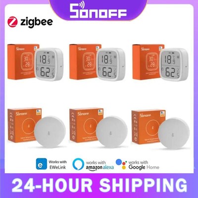 SONOFF SNZB-02P/02D Temperature Humidity Sensor Zigbee Monitor Smart Home Automa