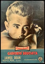 1955 * Locandina Fotobusta "Gioventù Bruciata - Cinemascope - James Dean, Dennis