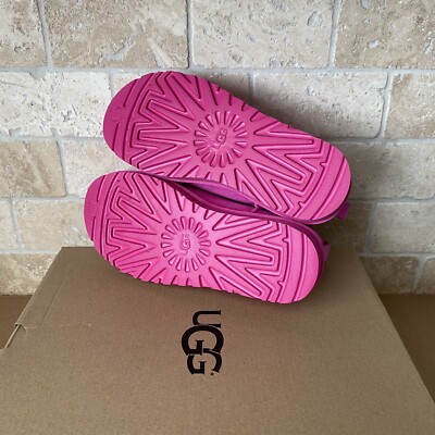 UGG Classic Ultra Mini Pink Carnation Water-resistant Suede Boots