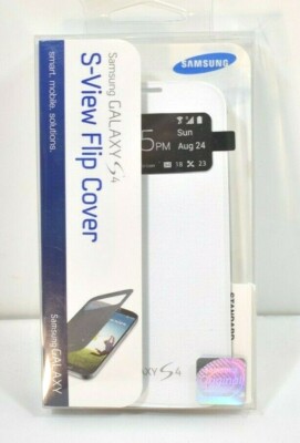 Samsung New S-View & Protective Flip Cover White  NIB