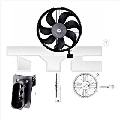 TYC Radiator Fan For VW SEAT Lupo Polo Arosa 6H0959453 | eBay