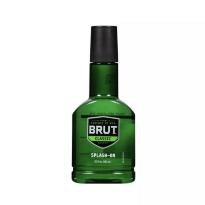 BRUT Splash-On Lotion Classic Scent for Men 3.50 oz 