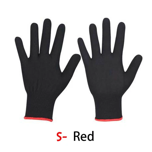 12Pairs PU Nitrile Coated Work Gloves Safety Grip Non-slip Builder Garden S/M/L - Bild 21 von 35