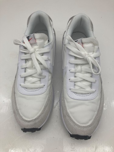 Nike Womens Waffle Debut White/Black/Orange - Size-8 - Picture 3 of 11