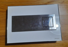 FLUIDMASTER SCHWAB CARO 256717 DUAL-FLUSH FLUSHING PLATE WHITE Push