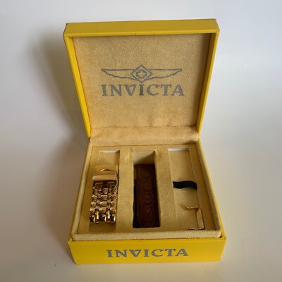 Invicta Box with Two Watch Bands (No Watch)