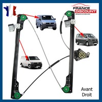 Mechanismus Elektrischer Fensterheber Vorne Rechts FüR VW Multivan T5 =