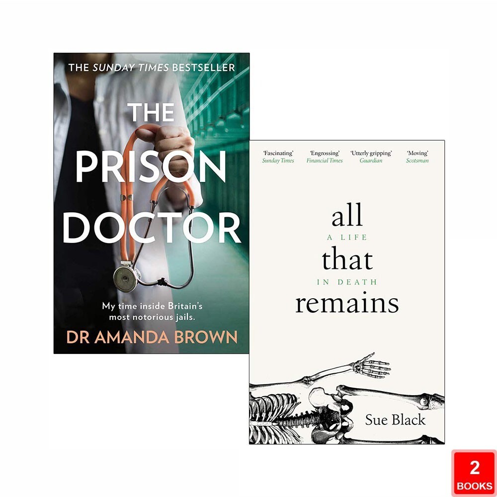 The Prison Doctor & All That Remains A Life in Death 2 Books Collection Set NEW