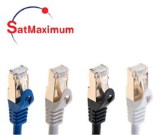 Cat7 Ethernet Network Cable High Speed Shielded LAN Wire Patch Cord RJ45 - LOT