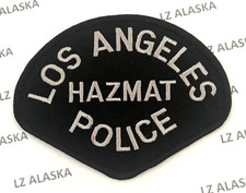 LOS ANGELES HAZMAT POLICE BLACK PATCH SHOULDER SLEEVE INSIGNIA (PD19) CALIFORNIA