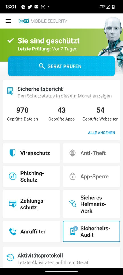 ESET Mobile Security für Android 2025 1-5 Geräte 1-2 Jahre eMail deutsche Lizenz - Bild 2 von 4