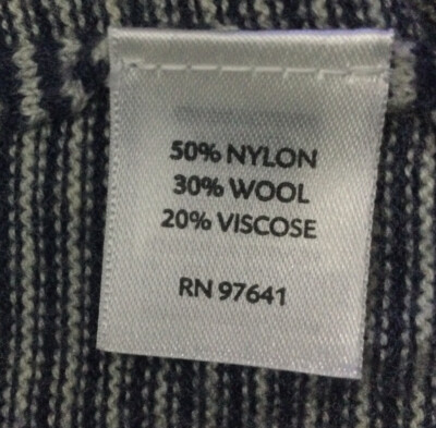 星 J.JILL Womens Size Large Striped Wool Blend Knit Buttoned Cardigan