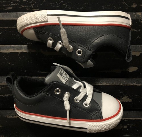 converse leather infant