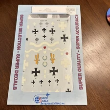 Superscale Decals 72770 1/72 Scale Albatros D III Jasta 5, 10, 28W, 30