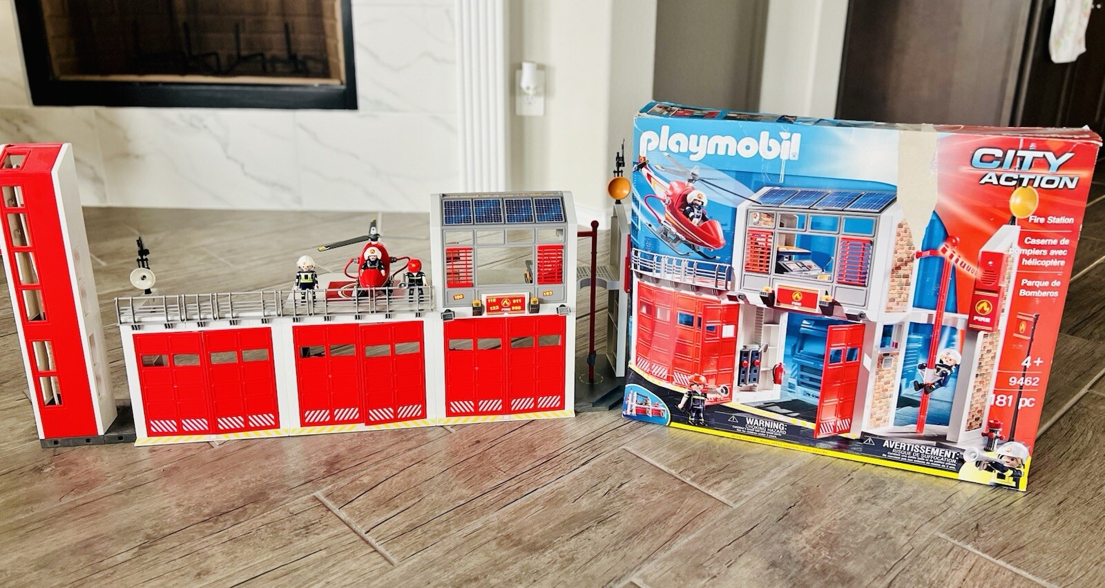 PLAYMOBIL Fire Station With Additional Extensions