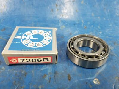 ZSK 7206B Class 5 Angular Contact Bearing Replaces NTN or Nachi 7206B 30mm Bore