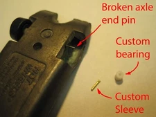 Hot Wheels Redline AXLE REPAIR RESCUE KIT - Qty 2 kits - No Disassembly Reqd !