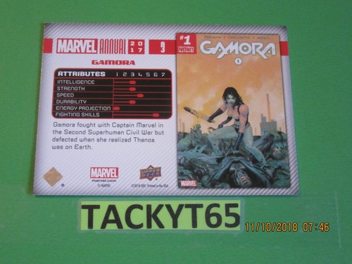 Marvel Annual 2017 tarjeta(s) base única(s) nueva(es) que eliges - Imagen 18 de 212
