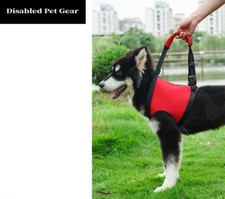 Arnés de apoyo para perros para patas delanteras, arnés ajustable acolchado suave para mascotas