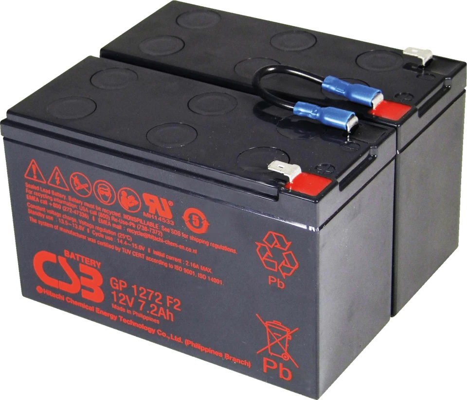 Pacco batterie COMPATIBILE APC RBC5 CSB