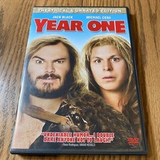 Year One DVD, 2009, Unrated Jack Black, Michael Cera