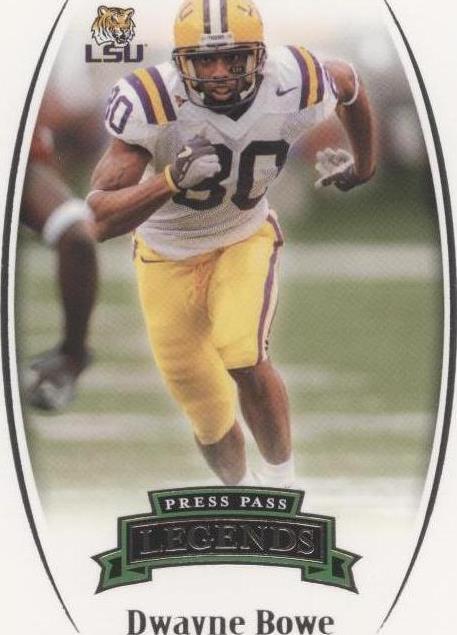 2007 Press Pass Legends Dwayne Bowe #30 - 1 of 2