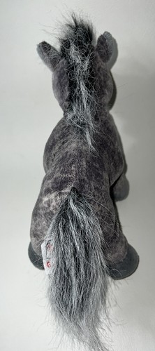 Ganz Webkinz Grey Arabian Horse Stuffed Animal Plush Toy No Code HM098 - Picture 5 of 12