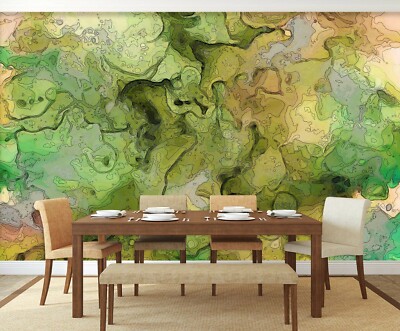 3D Grün Textur ZHUC153 Tapete Wandbild Fototapete Alius Herb Zoe