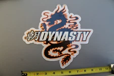 Dynasty Skateboards Dragon Anime Tattoo Fire Z87D Vintage Skateboarding STICKER