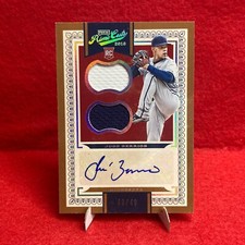 2016 Panini Prime Cuts Baseball / Jose Berrios RC #222 Dual Relic Autograph /49