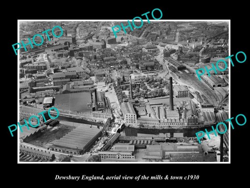 Photo Ancienne De Watford, Angleterre - Vue Aérienne Avec Brasserie Benskins, C.1930
