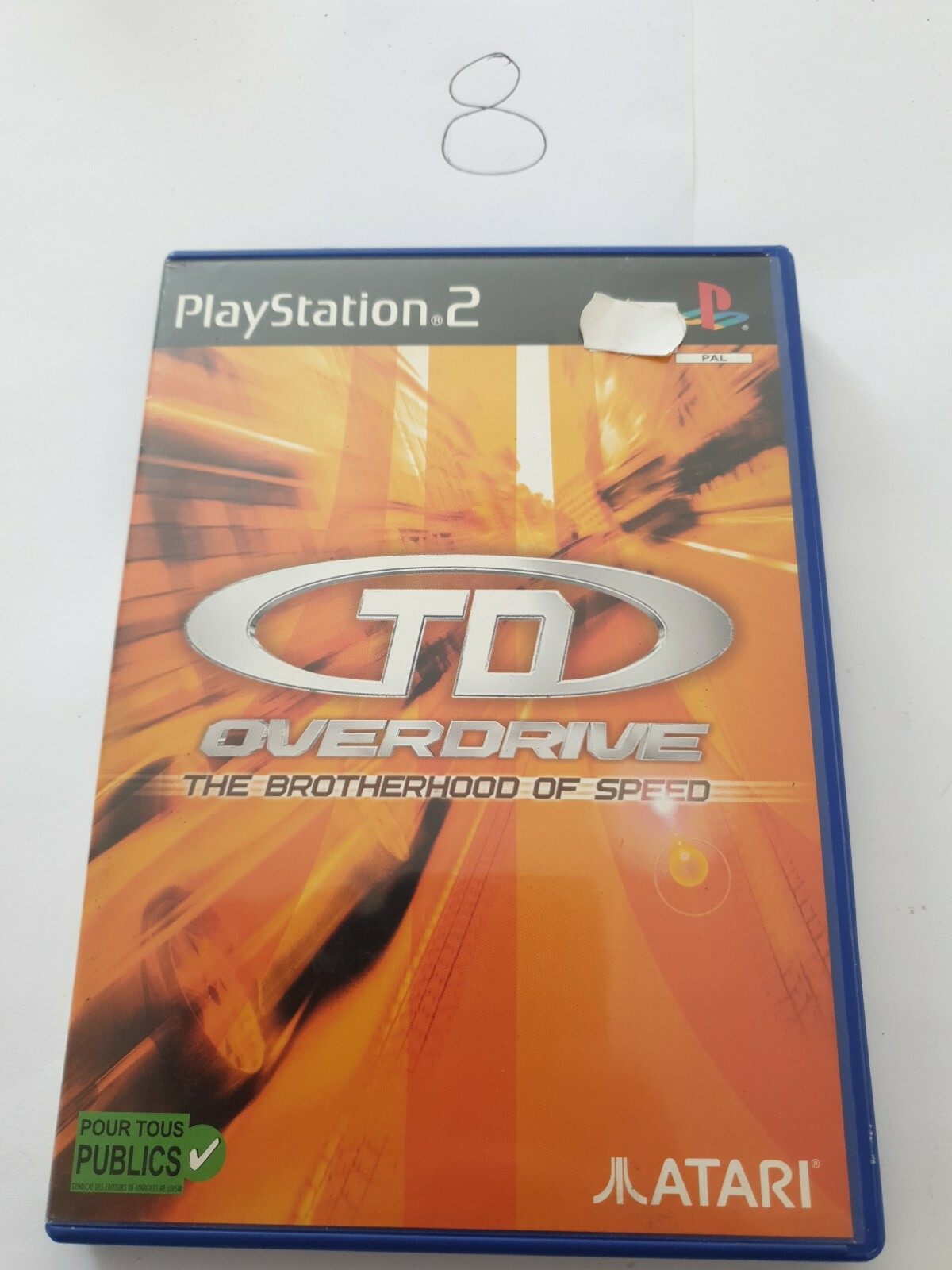 TD Overdrive - Sony PlayStation 2/Ps2