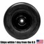 2-Pack 13 Flat-Free Solid Rubber Lawn Mower Tires and Rims Puncture