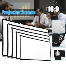 Lot 16:9 Foldable Portable 4K Home Theater Outdoor Washable Projection Screen
