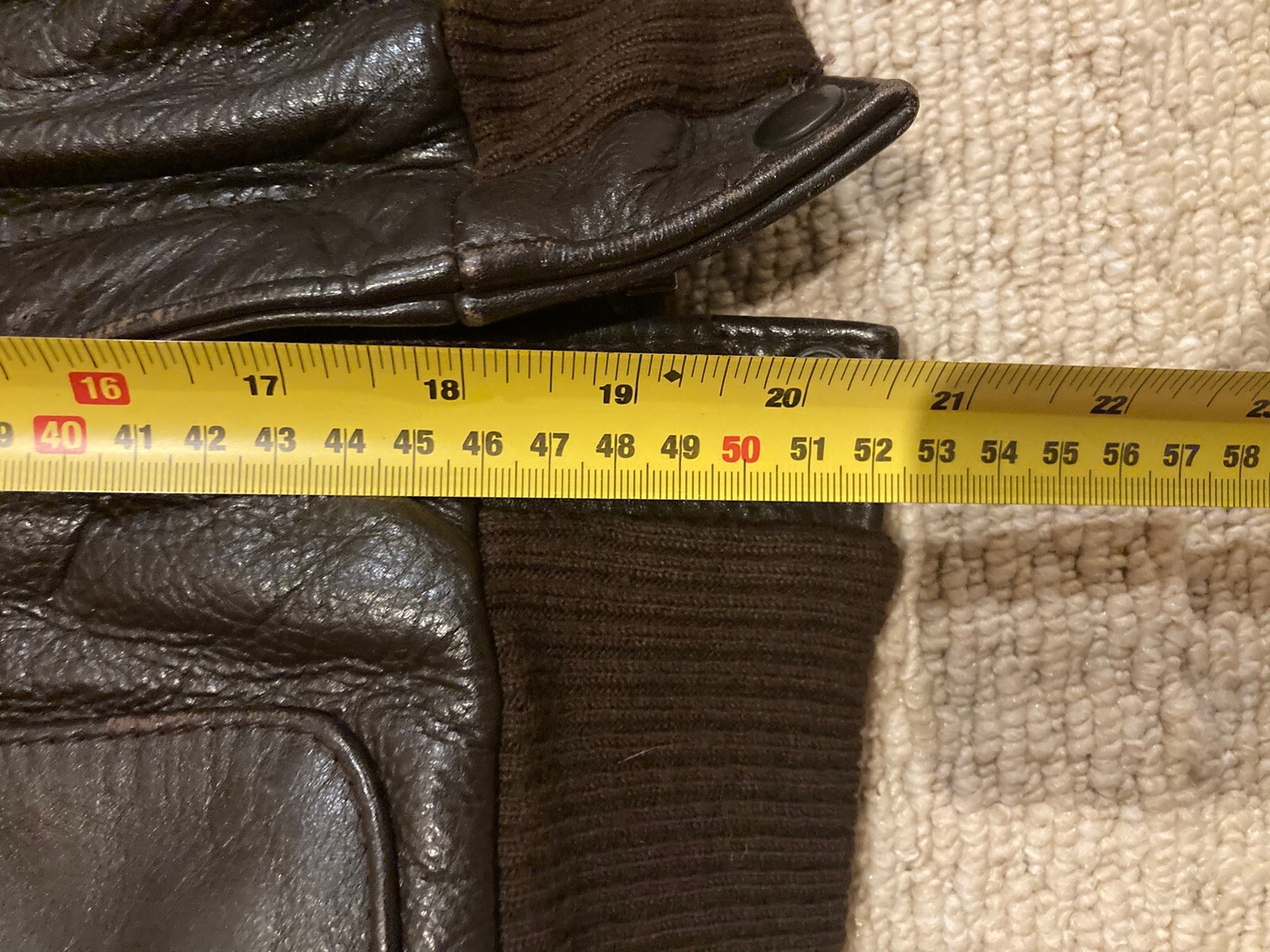 Leather Pilot jacket Aviation Leathercraft USAAF A2 Jacket In Brown 44 Regular eBay