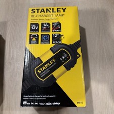 Stanley Bm1s Fully Automatic 1 Amp 12v Battery Chargermaintainer With Cable ... Stanley Bm1s Fully Automatic 1 Amp 12v Battery Chargermaintainer With Cable ...