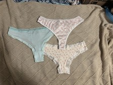Three Pairs Of Tanga/ Thong Panties