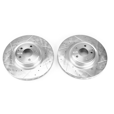 EBR1458XPR Powerstop Brake Discs 2-Wheel Set Front  for MB Mercedes SLK Class
