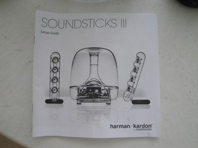 Harman Kardon SoundSticks III Multimedia Sound System