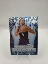 2024-25 Donruss Optic -Rob Dillingham #8 (RC) - White Hot Rookies Holo Prizm