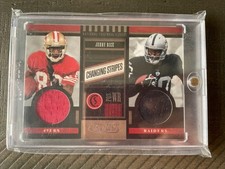 2011 Timeless Treasures Changing Stripes Prime Game-Worn Jerry Rice