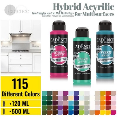 Cadence Hybrid Multi-Oberfläche Acrylfarbe 120ML / 500ML   Allround-Farbe