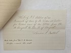 1892-94 antique FUNERAL RECEIPTS westerly ri GEORGE B UTTER river bend cemetery — photo 2