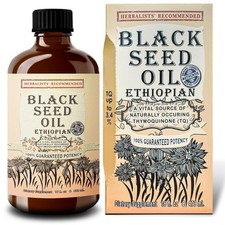 Ethiopian Black Seed Oil 16oz   Extra Strength 3x Thymoquinone   100 Pure Col...